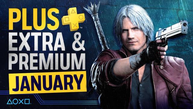 PlayStation Plus Extra & Premium - New Games January 2022