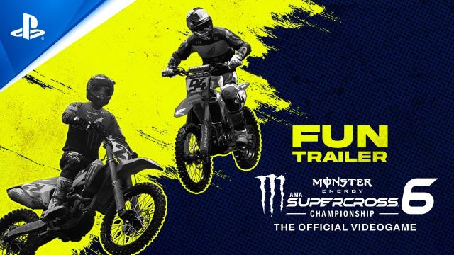 Monster Energy Supercross - The Official Videogame 6 - Fun Trailer | PS5 & PS4 Games