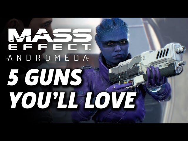 Our Favorite Guns To Have By Our Side In Mass Effect Andromeda