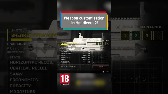 WEAPON CUSTOMISATION has come to Helldivers 2!