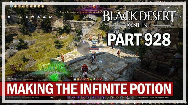 Black Desert Online - Let's Play Part 928 - Making the Infinite HP Potion