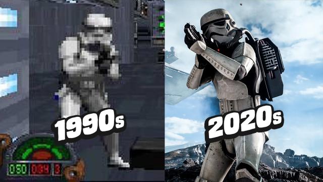 The Evolution Of Star Wars Games