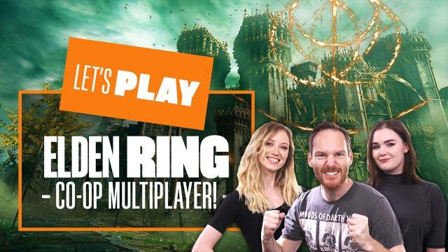 Let's Play Elden Ring Co-op Multiplayer - CLOSED NETWORK TEST ELDEN RING PS5 GAMEPLAY!