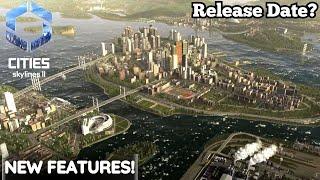 Cities Skylines 2 In-Game Trailer a Ton Of New Features | Game Release Date