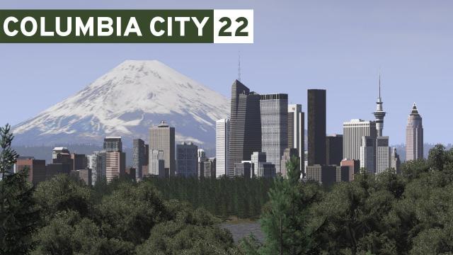 Snow-Capped Mountain - Cities Skylines: Columbia City #22