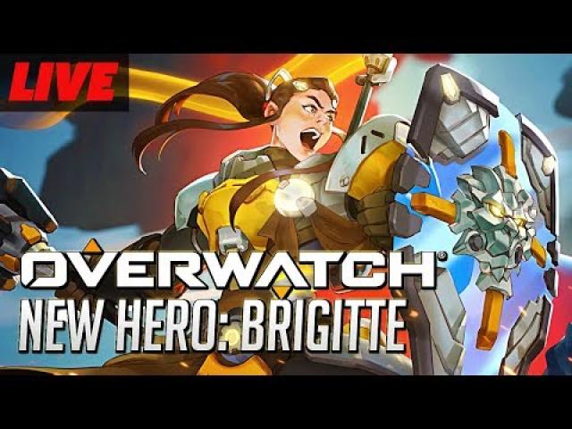 First Look at Brigitte The New Overwatch Support Hero On PTR
