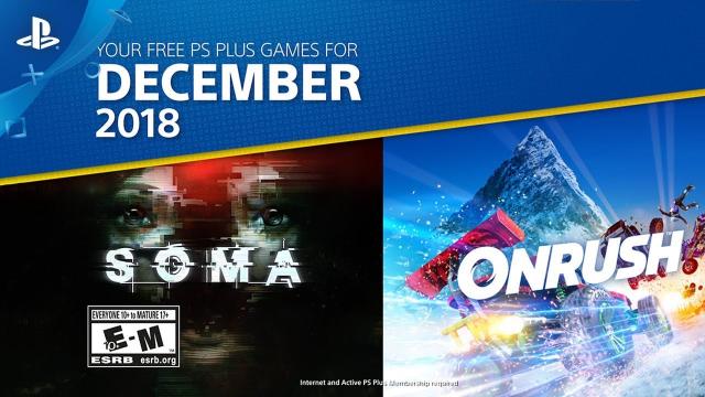 PlayStation Plus - Free PS4 Games Lineup December 2018