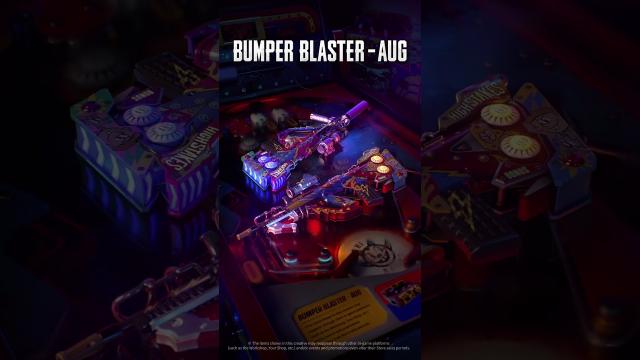 Aim, fire, and watch your enemies bounce away with the new Progressive Skin [Bumper Blaster - AUG]??