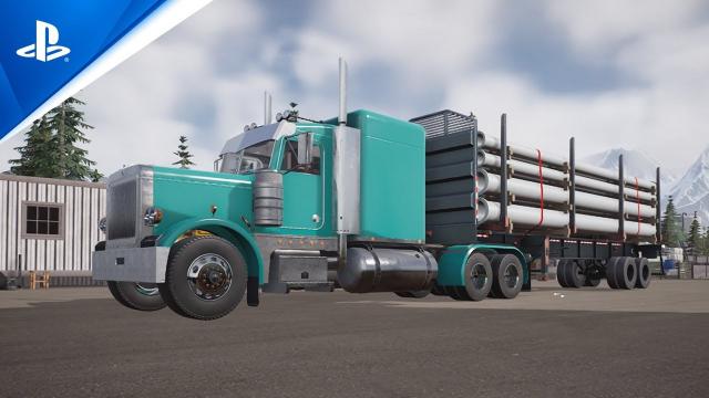 Alaskan Road Truckers - Life on the Road Gameplay Trailer | PS5 Games