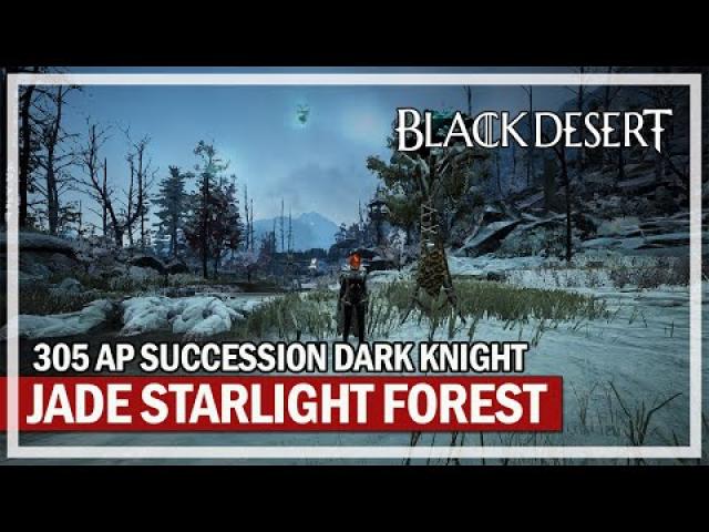 Jade Starlight Forest Grind - 305 AP Succession Dark Knight | Black Desert