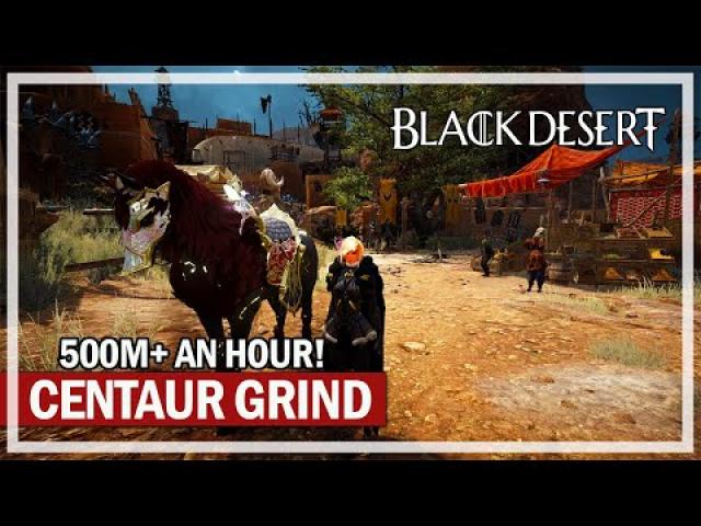 IS CENTAURS WORTH IT? 500M+ HOUR Dark Knight Grind | Black Desert