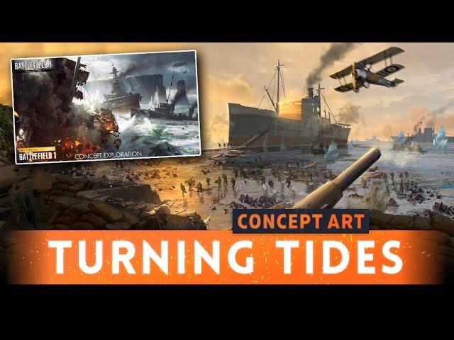 ► GALLIPOLI MAP REVEALED! - Battlefield 1 Turning Tides DLC Concept Art