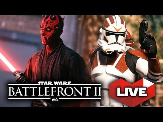 Star Wars Battlefront 2 LIVE! Beta Extended for Two More Days! Epic Clone Wars Gameplay!
