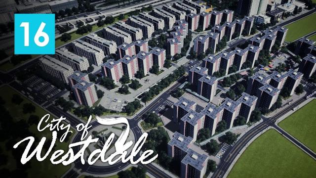 Cities Skylines: City of Westdale EP16 - LEGO Apartment Blocks