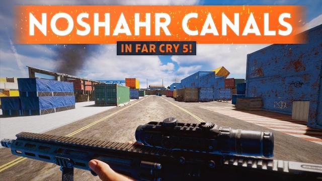 ➤ PLAYING BATTLEFIELD 3 NOSHAHR CANALS TDM In Far Cry 5! (Arcade Editor Custom Map Gameplay)