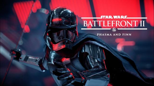 Phasma and Finn - Star Wars Battlefront 2 The Last Jedi - 4K Ultra