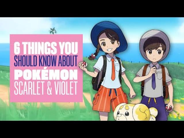 6 New Things We Learned About Pokémon Scarlet + Violet - POKEMON SCARLET VIOLET TRAILER BREAKDOWN