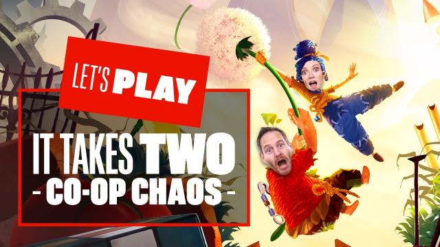 Let's Play It Takes Two on PS5 - CHAOTIC CO-OP ADVENTURE!