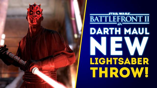 Big Changes! Darth Maul's New Lightsaber Throw! More Anakin Nerfs! - Star Wars Battlefront 2 Update
