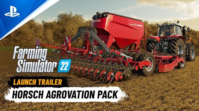 Farming Simulator 22 - Horsch AgroVation Pack Launch Trailer | PS5 & PS4 Games