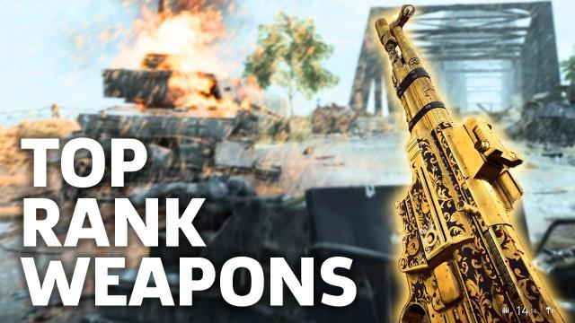 Battlefield V - Top Rank Weapon Unlocks For All Classes