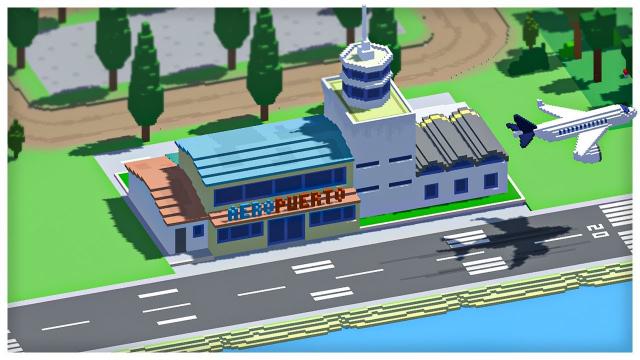 Building an AIRPORT and HUGE TOWERS — Urbek City Builder