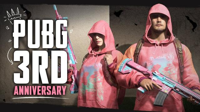 Thank You! PUBG 3rd Anniversary skins | PUBG