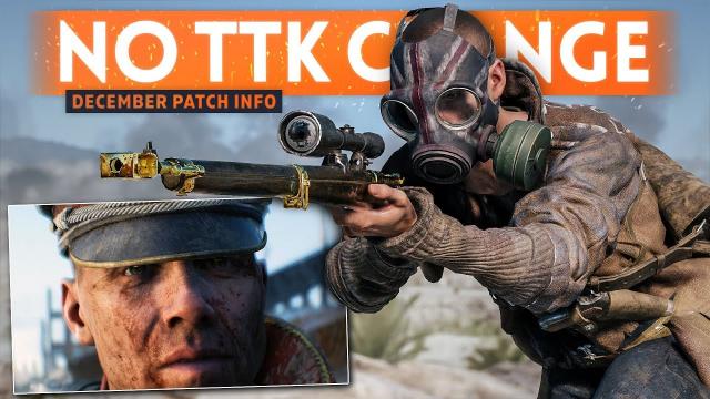 THE TTK IS *NOT* CHANGING! - Battlefield 5 December Patch Notes Preview (Medic SMG Buff + KE7 NERF!)