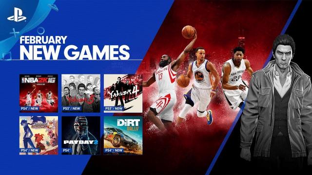 NBA 2K16 and Yakuza - February 2018 PlayStation Now Update | PS4 & PC