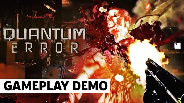 Quantum Error - Official 4K Gameplay Preview Trailer