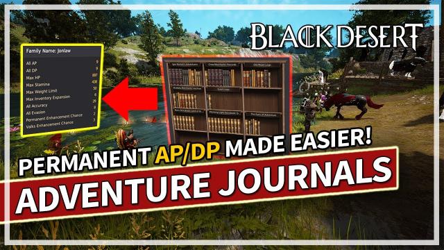 Get FREE Permanent AP & DP - Adventure Journals Made Easier | Black Desert