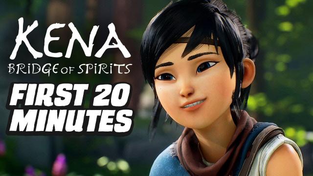 Kena: Bridge of Spirits First 20 Minutes 4K Gameplay