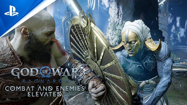 God of War Ragnarök - Combat and Enemies Elevated  | PS5 & PS4 Games