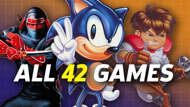 Sega Genesis Mini Gameplay - All 42 Games