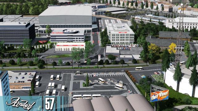 Cities Skylines: Arndorf - New Industrial Expansion for Toyota, Clothing and Bakery #57