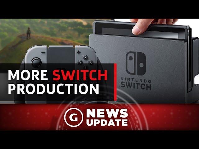 Nintendo Switch Production Reportedly Doubled - GS News Update