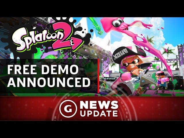 Free Splatoon 2 Demo Announced for Nintendo Switch! - GS News Update