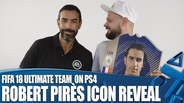 FIFA 18 Ultimate Team Icons on PS4 - Robert Pires Reveal!