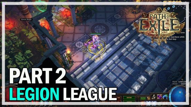 Path of Exile - Legion Let's Play Part 2 - Domain of Timeless Conflict