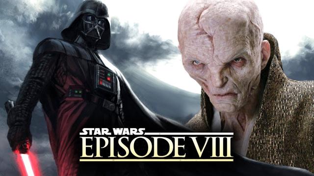 Star Wars Episode 8: The Last Jedi - Snoke’s Similarity to Darth Vader!