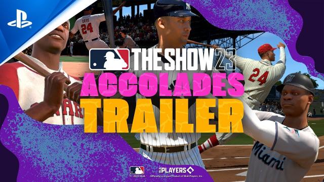 MLB The Show 23 - Accolades Trailer | PS5 & PS4 Games