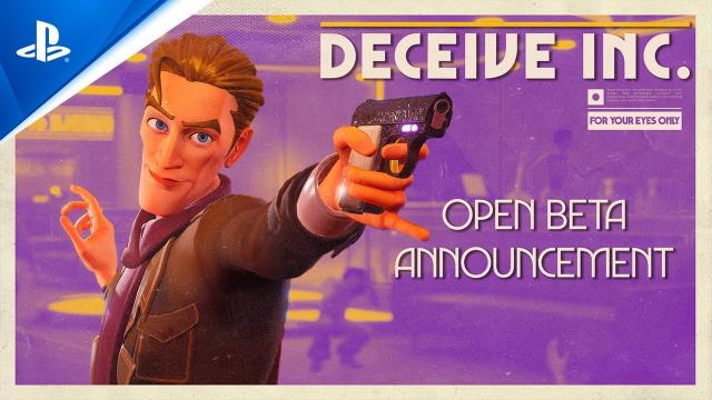 Deceive Inc. - Open Beta Announcement Trailer | PS5 Games