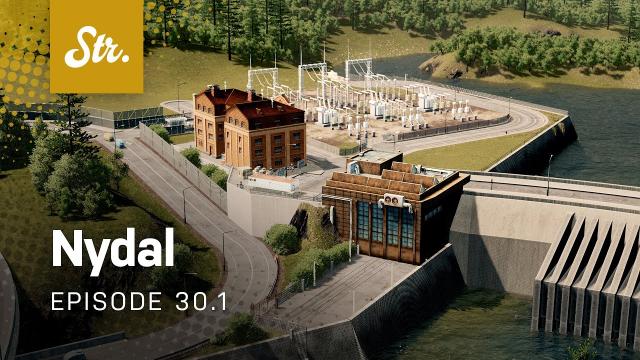 Dam: Maintenance Buildings — Cities Skylines: Nydal — EP 30.1