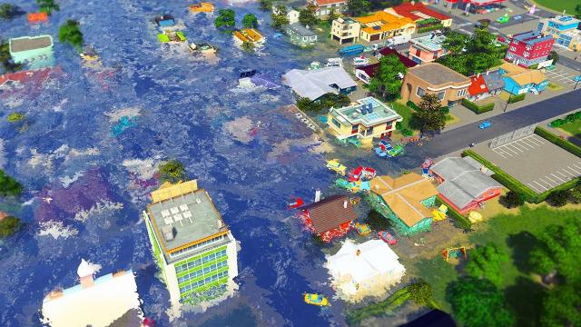 I Flooded a Small Town for Profit in Cities Skylines