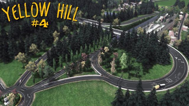 Yellow Hill - A1 Highway exit | Carsville | S2 EP4 | Cities Skylines Gameplay