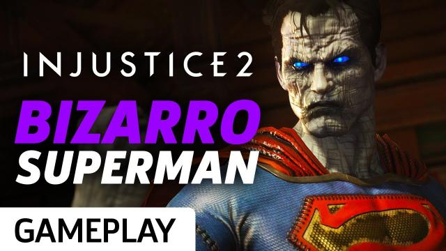 Injustice 2 - Bizarro Superman Premiere Skin Gameplay