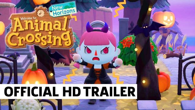 Animal Crossing: New Horizons - Halloween Fall Update Trailer