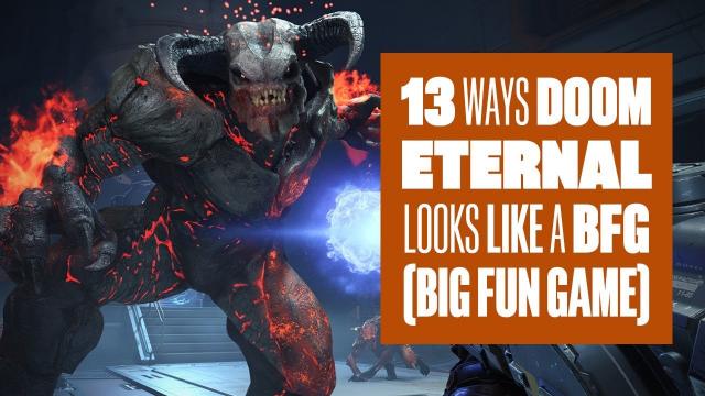 13 ways DOOM Eternal looks like a BFG (Big Fun Game)