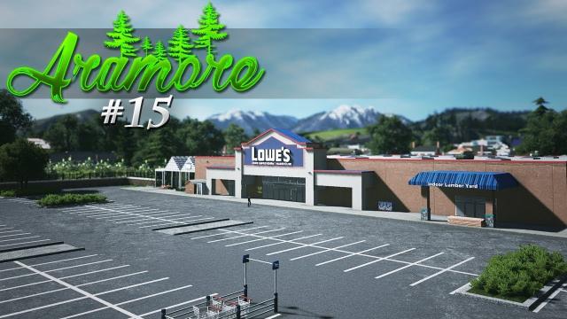 Cities Skylines: Aramore (Episode 15) - American Shopping Center