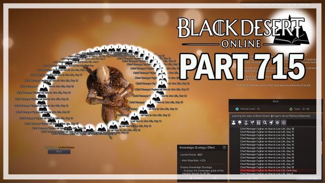Enhancing Manos - Dark Knight Let's Play Part 715 - Black Desert Online